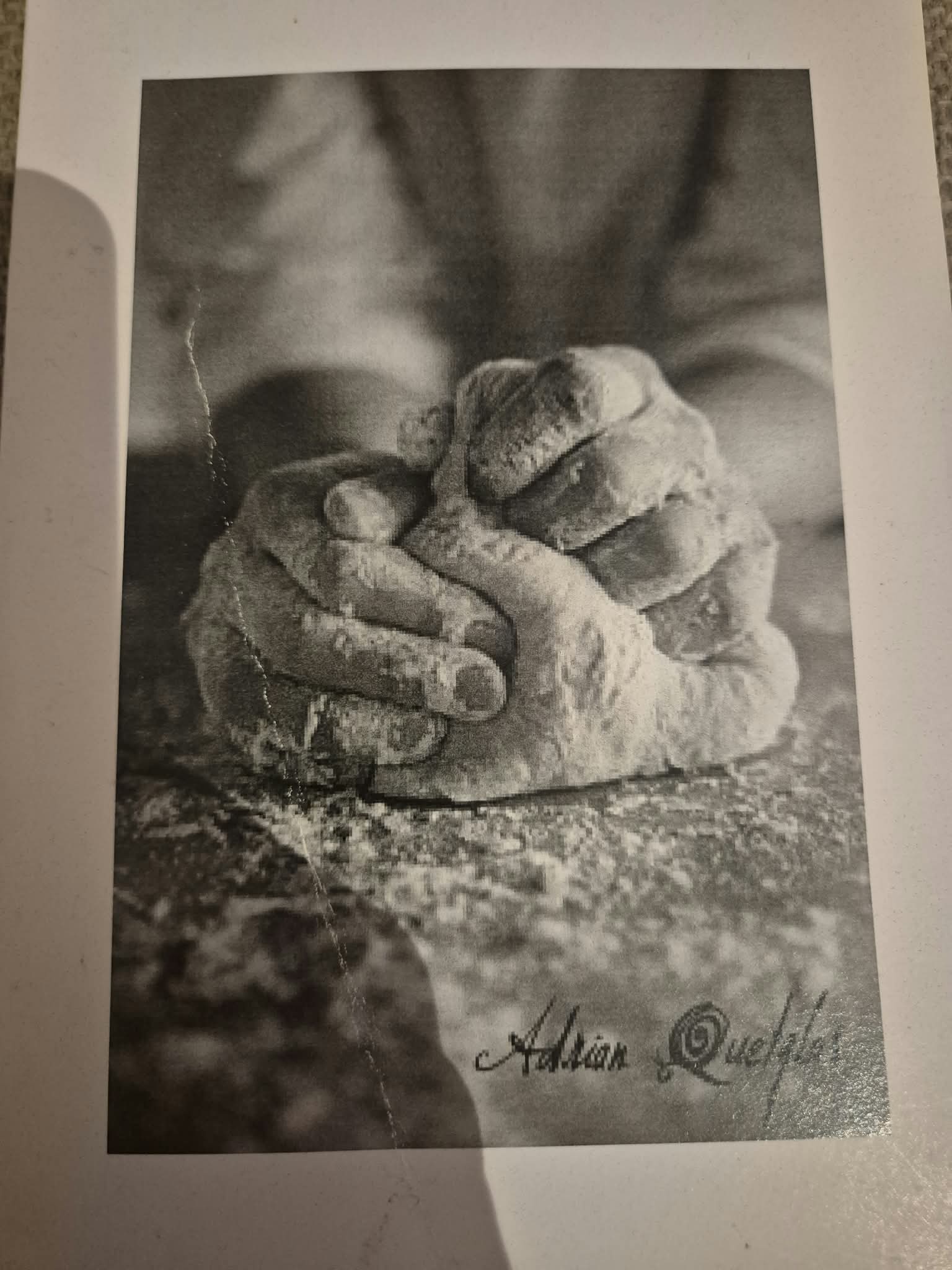 Hands and dough from Adrián Quetglas