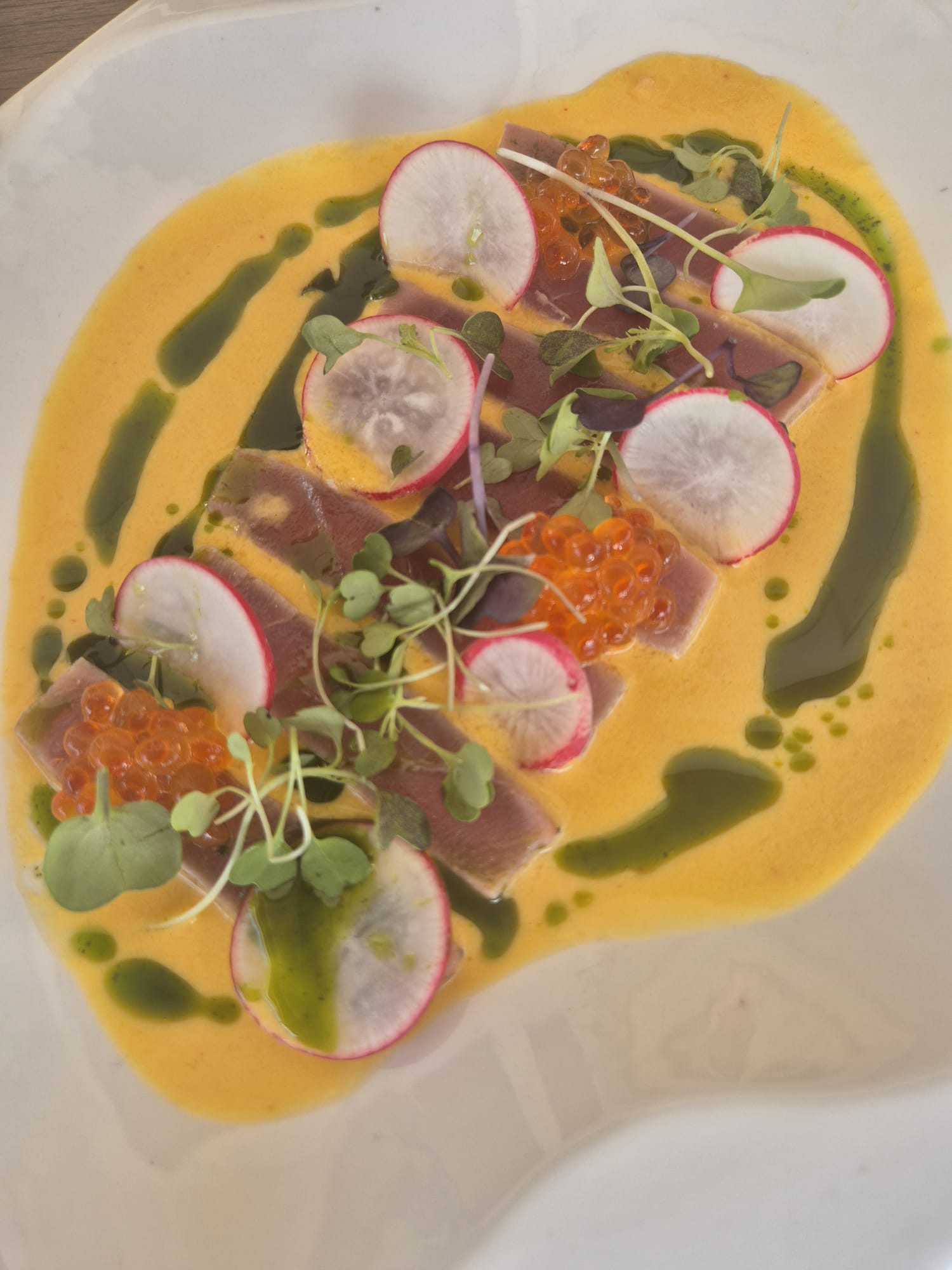 A dish at El Nido by Mikuna