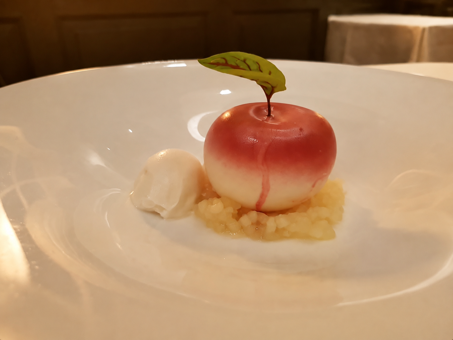 Dessert at De Karpendonkse Hoeve