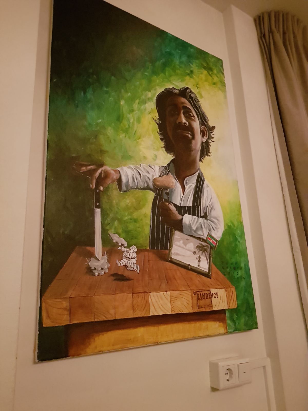 Chef portrait at De Lindehof